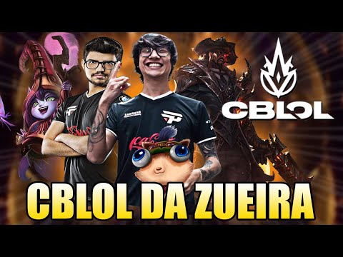 ROBO CARREGANDO DE LULU TOP E O LUCIAN DO TIN - CBLOL DA ZUEIRA