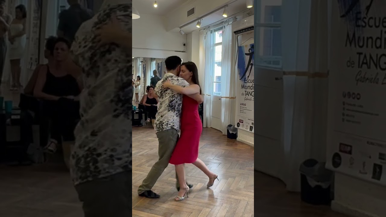 Demian Garcia. Tango lesson. Rondando tu esquina. EMTGE. Buenos Aires. January 3, 2025