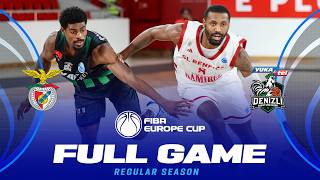 Regular Season | SL Benfica v Yukatel Denizli Basket | Full Basketball Game |FIB