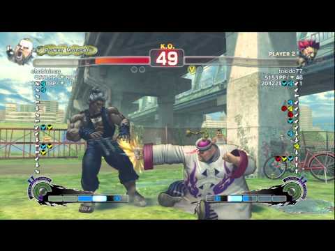 SSF4 AE chobixinco(Rufus) Vs Tokido77( Akuma)