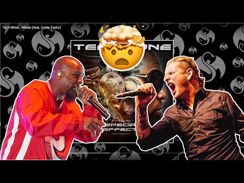 Tech N9ne - WITHER Feat. Corey Taylor (Reaction!!)
