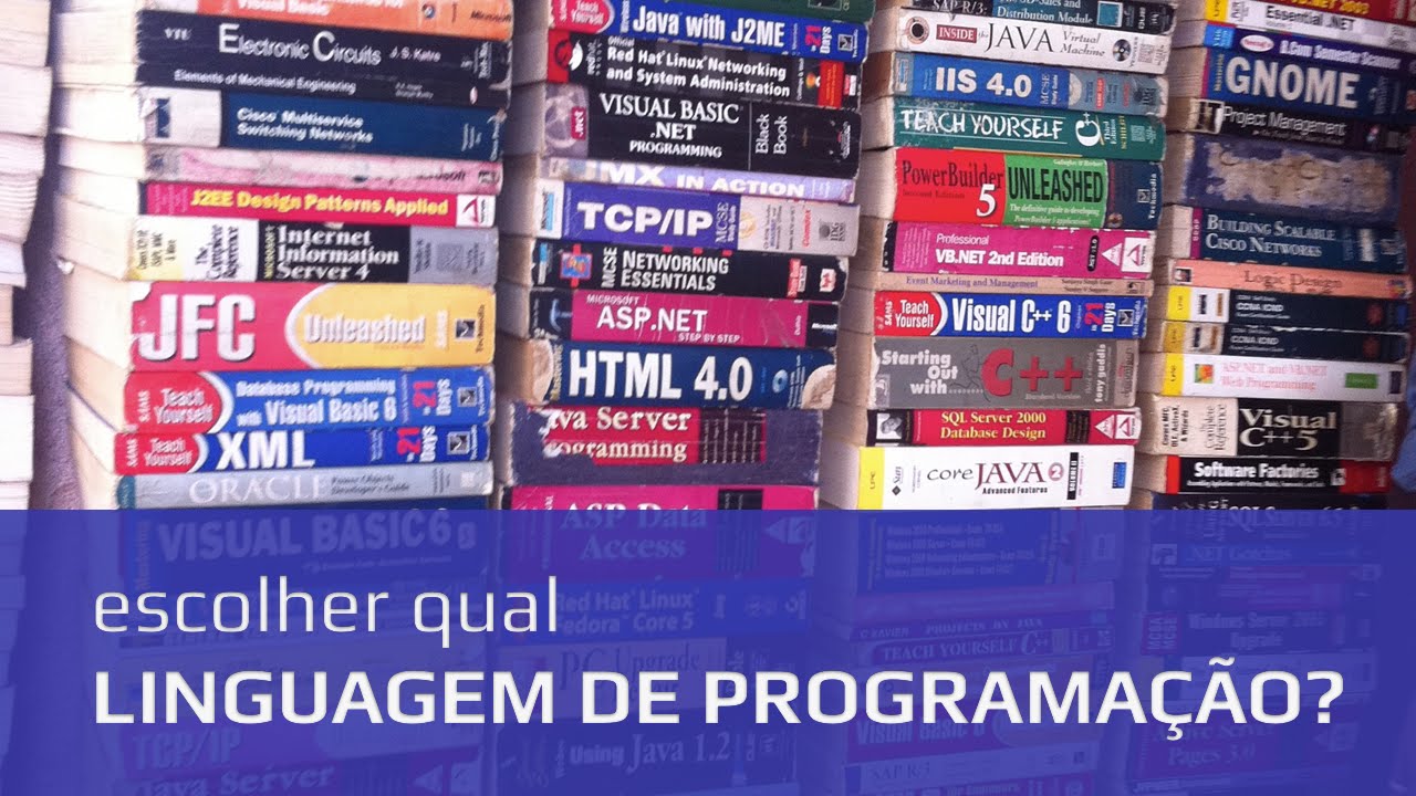 Curso de programação para iniciantes: #4 Qual linguagem de programação escolher?