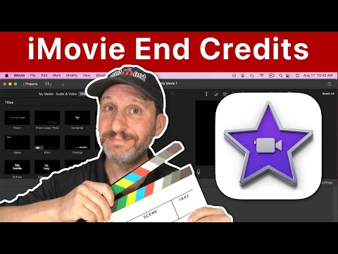 How To Add Credits With iMovie