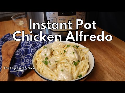 Instant Pot Chicken Alfredo | One Pot Meal You Can Make in Minutes | Amazingly Tasty Low-Cost Meal