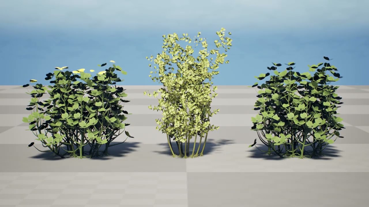 オカ野菜植物コレクション 3Dモデル