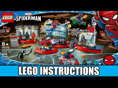 LEGO Instructions | Marvel | 76175 | Attack on the Spider Lair