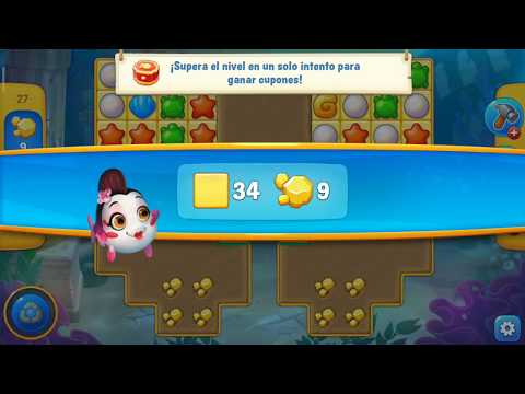 🐠🐡 Fishdom Level 27. Gameplay Walkthrough