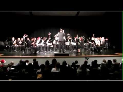 Sage Valley Middle School 8th Grade Symphonic Band:  "Christmas" Electricity by Dan Bukvich