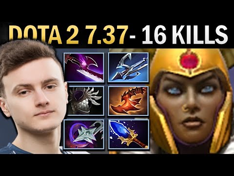 Legion Commander Gameplay Miracle with 16 Kills and Harpoon - Kez Dota 2