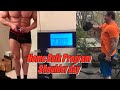 home bulk program two weeks in - weigh in, diet, shoulder day