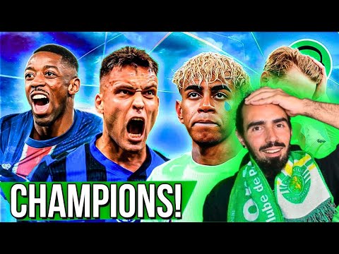 Sagara Reage ♫ EU TE AMO CHAMPIONS!!! INTER 4x3 BARÇA, HISTÓRICO! PSG NA FINAL! | Paródia Lady Gaga