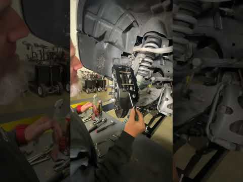 Brake Time Tip! When installing new brake kit. #wilwood #brakes #engineering