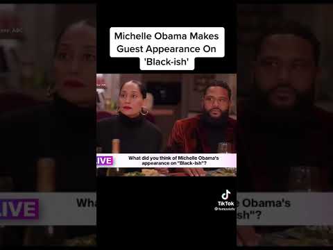 Michelle Obama on Blackish🤯🤯🤯#blackish #grownish #traceeellisross #anthonyanderson #michelleobama