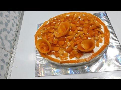 Bangladeshi Cake Recipe of Mango Mousse by Nazma's Cooking Studio