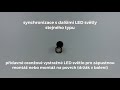 LED výstražné svetlo 12V / 24V - oranžové ECE R65 (ø27 x 40mm) - Video Youtube