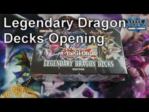 YuGiOh LEGENDARY DRAGON DECKS Opening (4K)