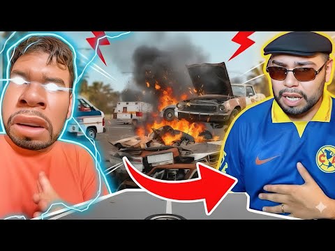 Desastre de Miguelito primeros PASOS DE IMPREDECIBLE ( recopilación ) 🔥👀comoooo!