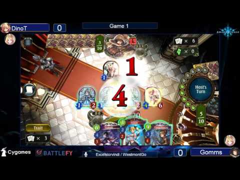 ICE Shadowverse Tournament Grand Finals: Gomms Vs DinoT