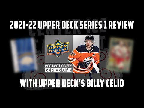 Center Ice Card Cast — Hockey Card Podcast — Ep. 55: 2021-22 UD Series 1 Review with Billy Celio