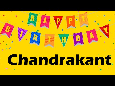 Happy Birthday to Chandrakant - Birthday Wish From Birthday Bash
