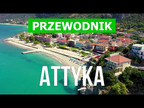Attyka, Grecja | Wyspa Poros, Hydry, Kythira, Spetses | Dron 4k wideo | Wyspy Grecji