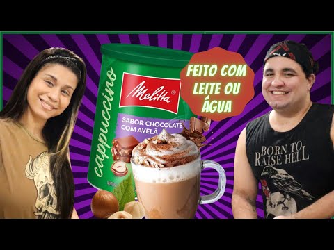 CAPPUCCINO SABOR CHOCOLATE COM AVELÃ DA MELITTA