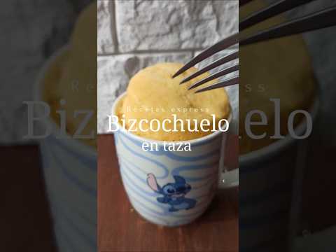 ✨ Bizcochuelo en taza en microondas✨