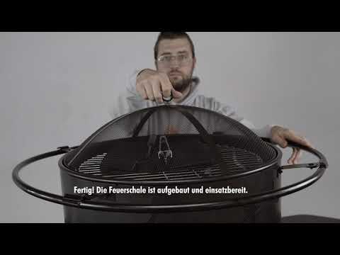 Funkenflug Feuerschale Mond & Sterne Aufbauanleitung 🌙✨