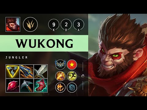 Wukong Jungle vs Graves - VN Challenger Patch 25.04