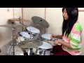 美少女學生 宛庭-Drum Cover My Happy Ending 