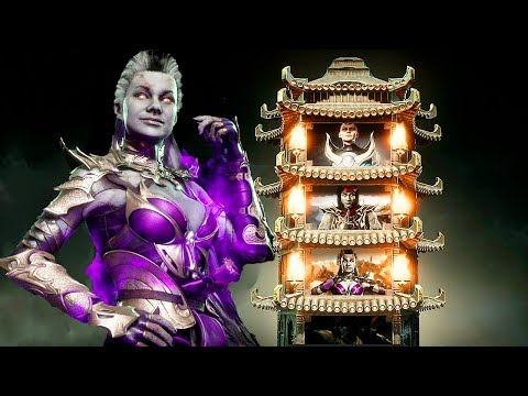 Mortal Kombat 11 Sindel Gameplay Klassic Tower Walkthrough MK11 (No Commentary)