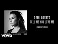 Demi Lovato - Tell Me You Love Me (Spanish Version / Audio) Demi Lovato - Tell Me You Love Me (Spanish Version / Audio)