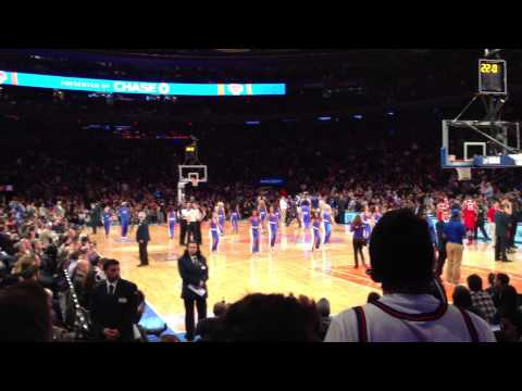 Knicks vs. Hawks 106-104 1/27/2013 MSG