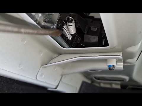 How to manually fold down Volvo S60 back seat without button (hidden tips)
