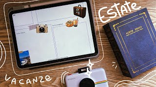 planner VACANZE in goodnotes: crea il tuo in 5 minuti! 👒✨