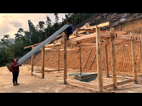 Harvest peanuts for sale,Transporting roof tiles.| Phuc and Sua