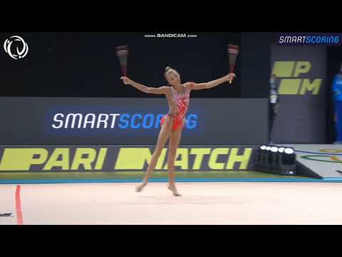 Yelyzaveta ZORKINA (BLR) Clubs AA - European Championships Kyiv 2020