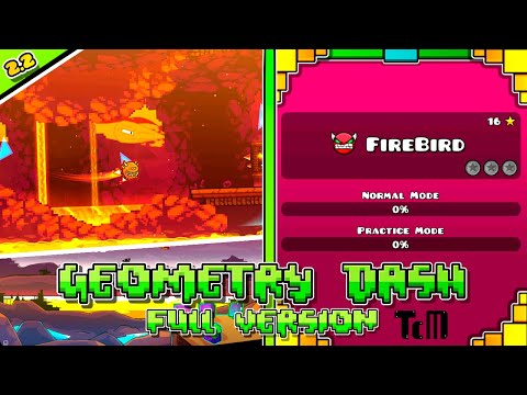 The FireBird (All Coins) | Geometry Dash Full Version | By MATHI, Dario, MasterCube5, ZapManiac & Me