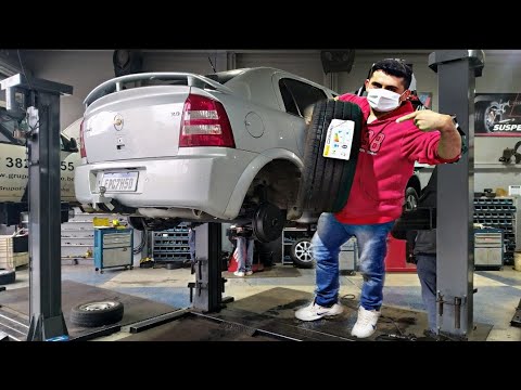 COLOQUEI 4 PNEUS NOVOS PIRELLI P7 CINTURATO  NO MEU ASTRA