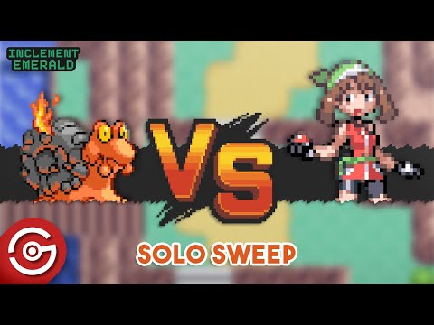 Solo Sweep Rival May (Route 119) - Pokemon Inclement Emerald Challenge Mode