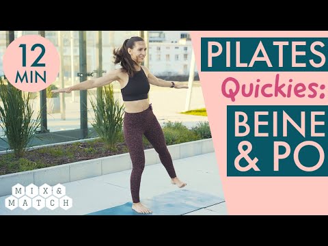 12 MIN PILATES Quickie: LEGS & BUTS | 🧱🍑👑 Mix & match your workout!