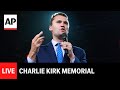 LIVE Charlie Kirk Memorial Service In Arizona