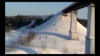 preview picture of video 'TIme Of Snow. (Usinsk Snowboarding season 2008-2009).'