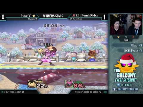 PM @ the Balcony 77 - Winners Semis ft. R3|iPunchKidsz (Fox, Lucario) VS Jose V (Falco, Ness)