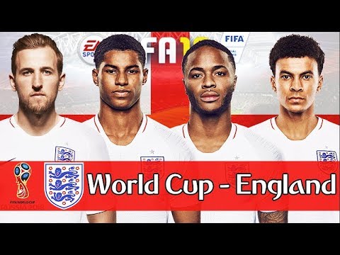 ENGLAND WORLD CUP FULL SERIES!!! FIFA 18: ENGLAND 2018 WORLD CUP CAREER MODE!