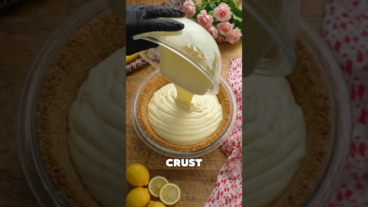 4-Ingredient Lemonade Pie | Easy No-Bake Dessert #easyrecipe