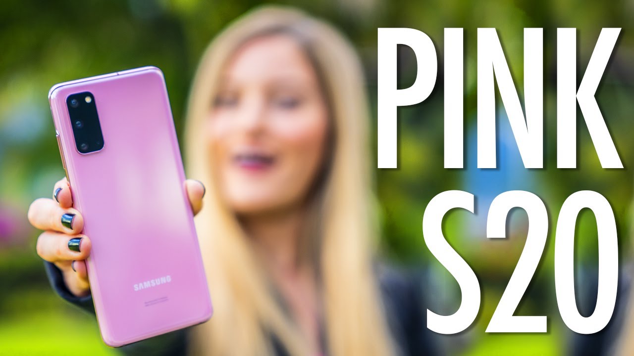 Pink Samsung Galaxy 5G S20