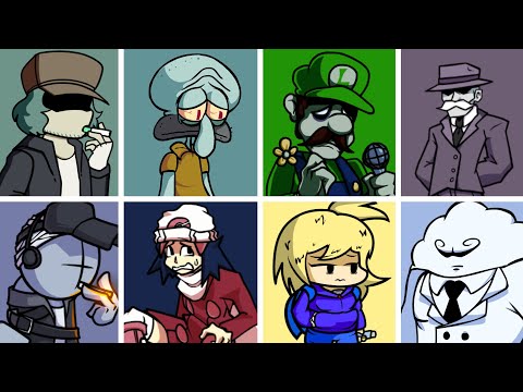 Friday Night Funkin' Takeover But Every Turn Another Character Sings It!