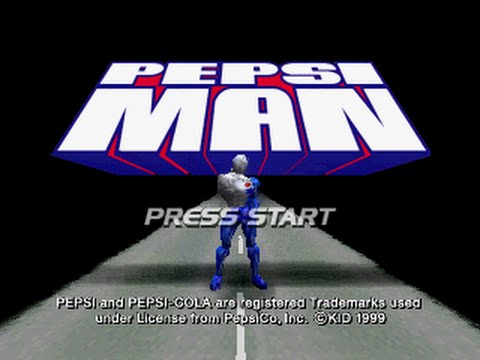 Pepsi Man Playstation