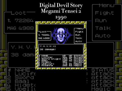 Evolution of Y.H.V.H. In Megaten #smt #megaten #shinmegamitensei